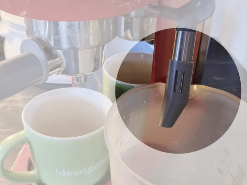 SMEG, Aufsatz zum Entkalken