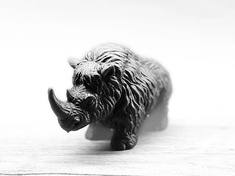 Woolly rhino - High Detail - Ice age