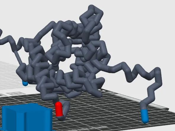 Aquaporin 3zoj backbone structure