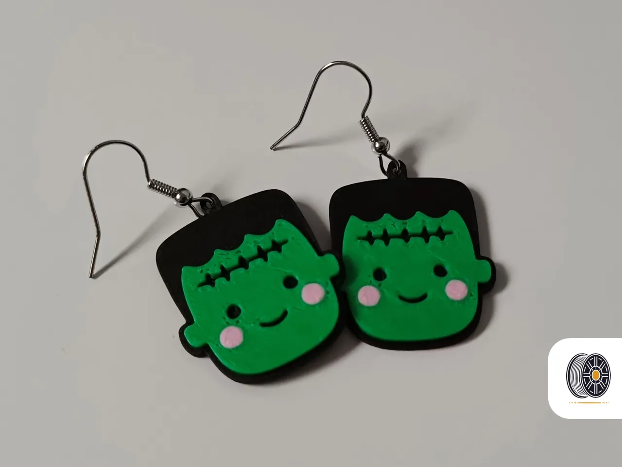 Cute Frankenstein | Halloween Earring Series view 2