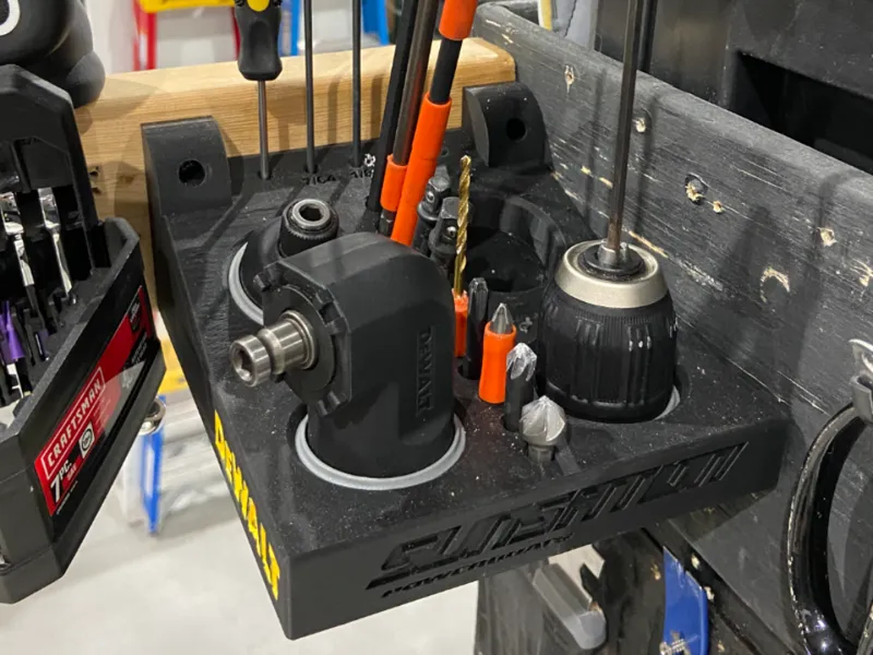 DeWalt 5in1 Chuck Holder + Bit Storage