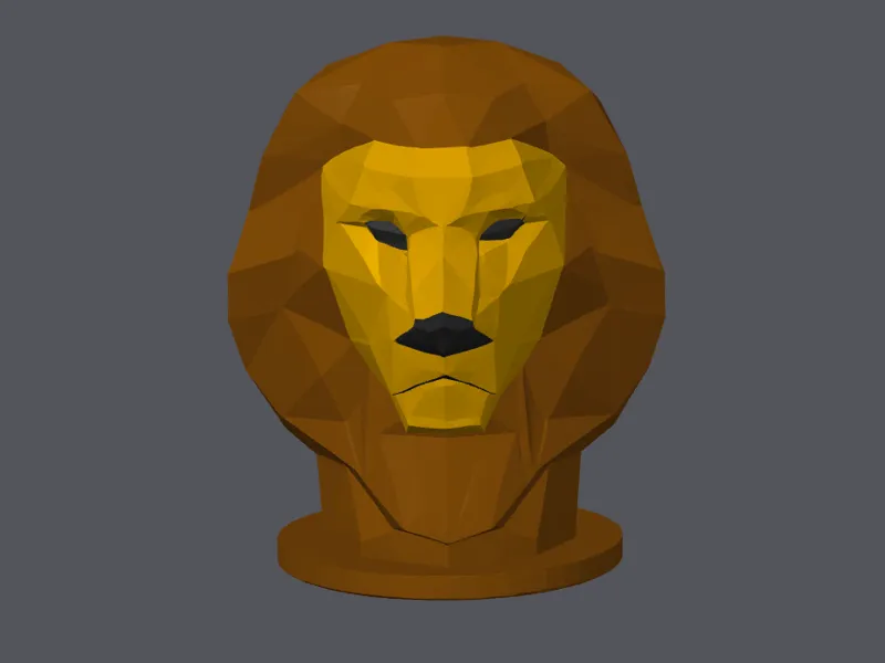 Lion figure