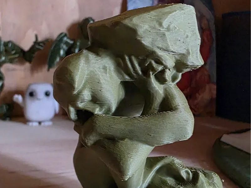Fallen Caryatid Render