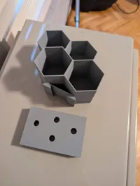 Pots muraux hexagonaux pour plantes — photo 3