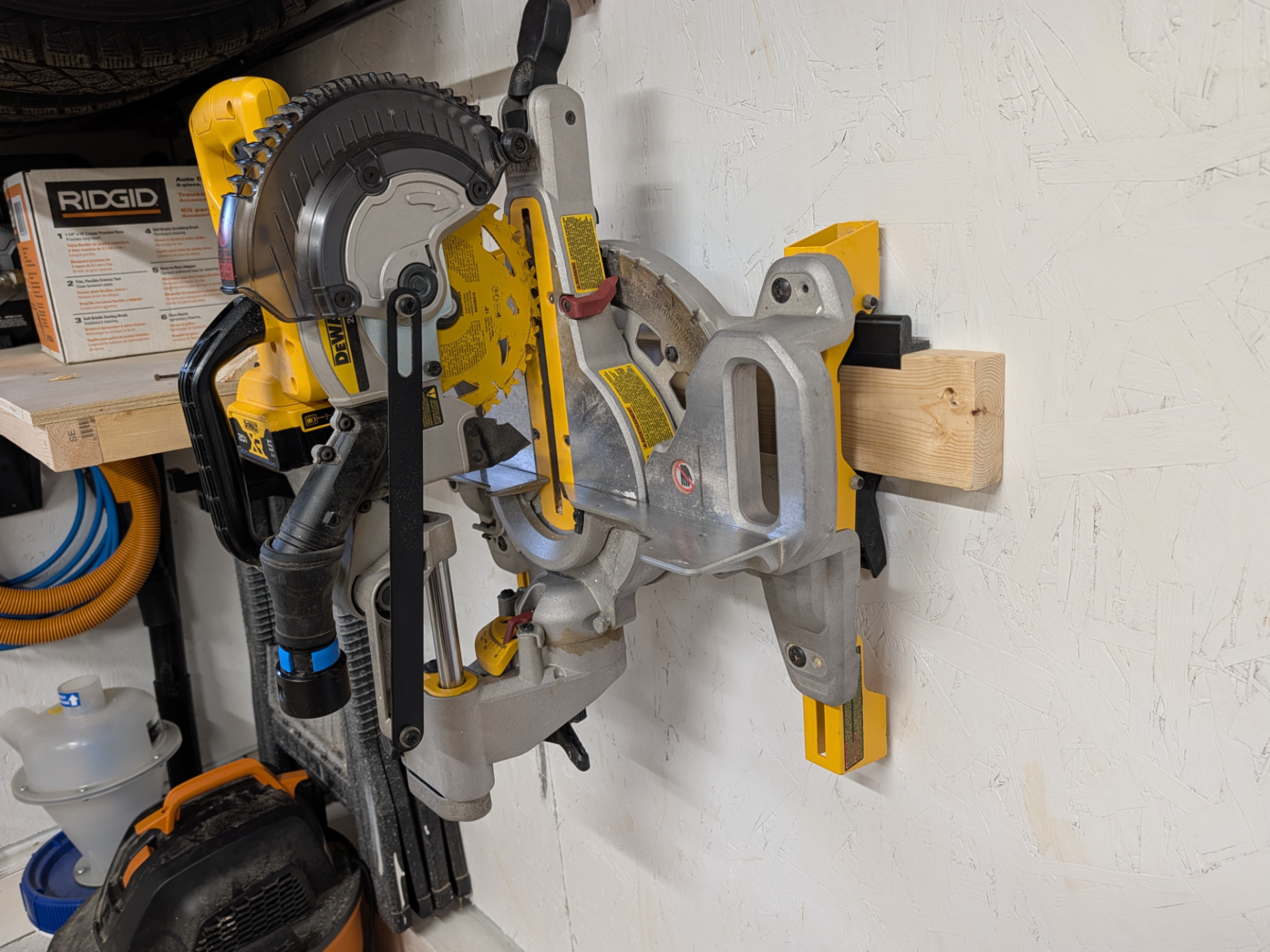 DeWalt Miter Saw Wall Mount - 3D printed Organizers, in stock in India