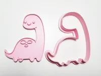 Emporte-pièce et tampon dinosaure Brontosaure — photo 3