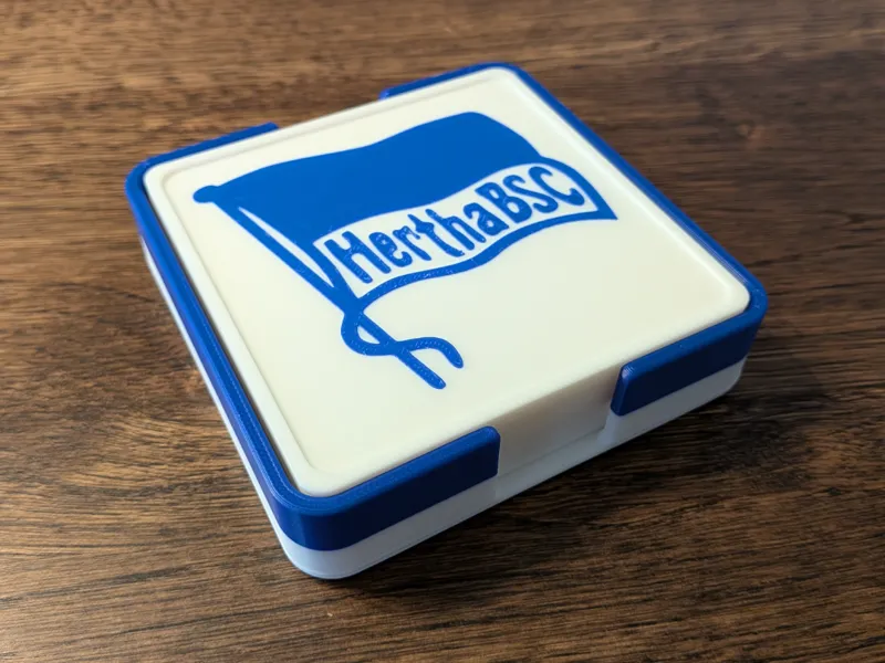 Hertha BSC Bierdeckel Set mit Box