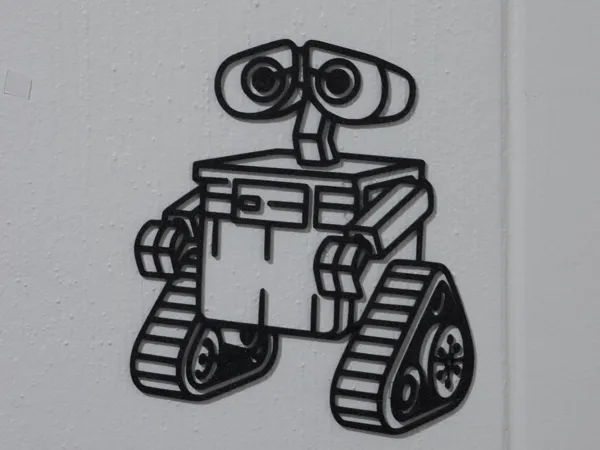 Décoration murale 2D WALL-E