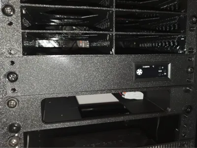 10" Rack Cover Fan Control