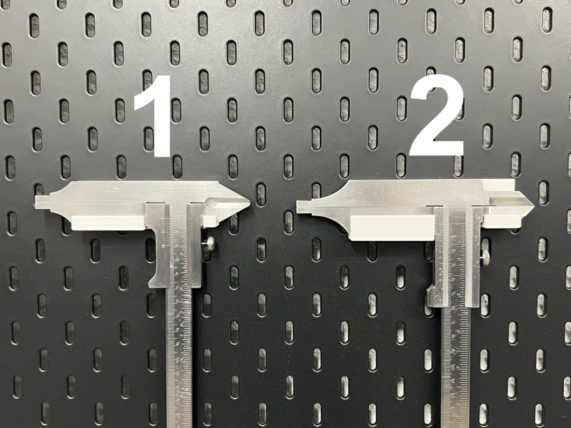 IKEA Skadis Messschieber Halter