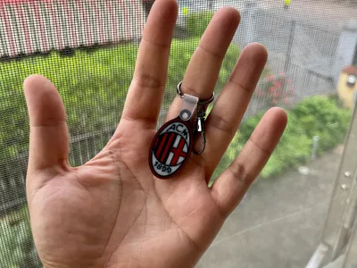 AC Milan Logo Keychain