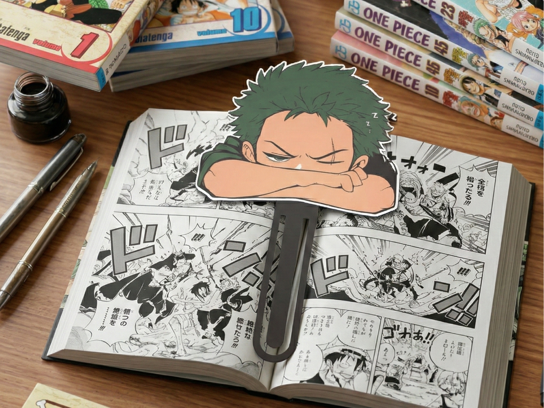 Zoro "El Cazador de Páginas" One Piece