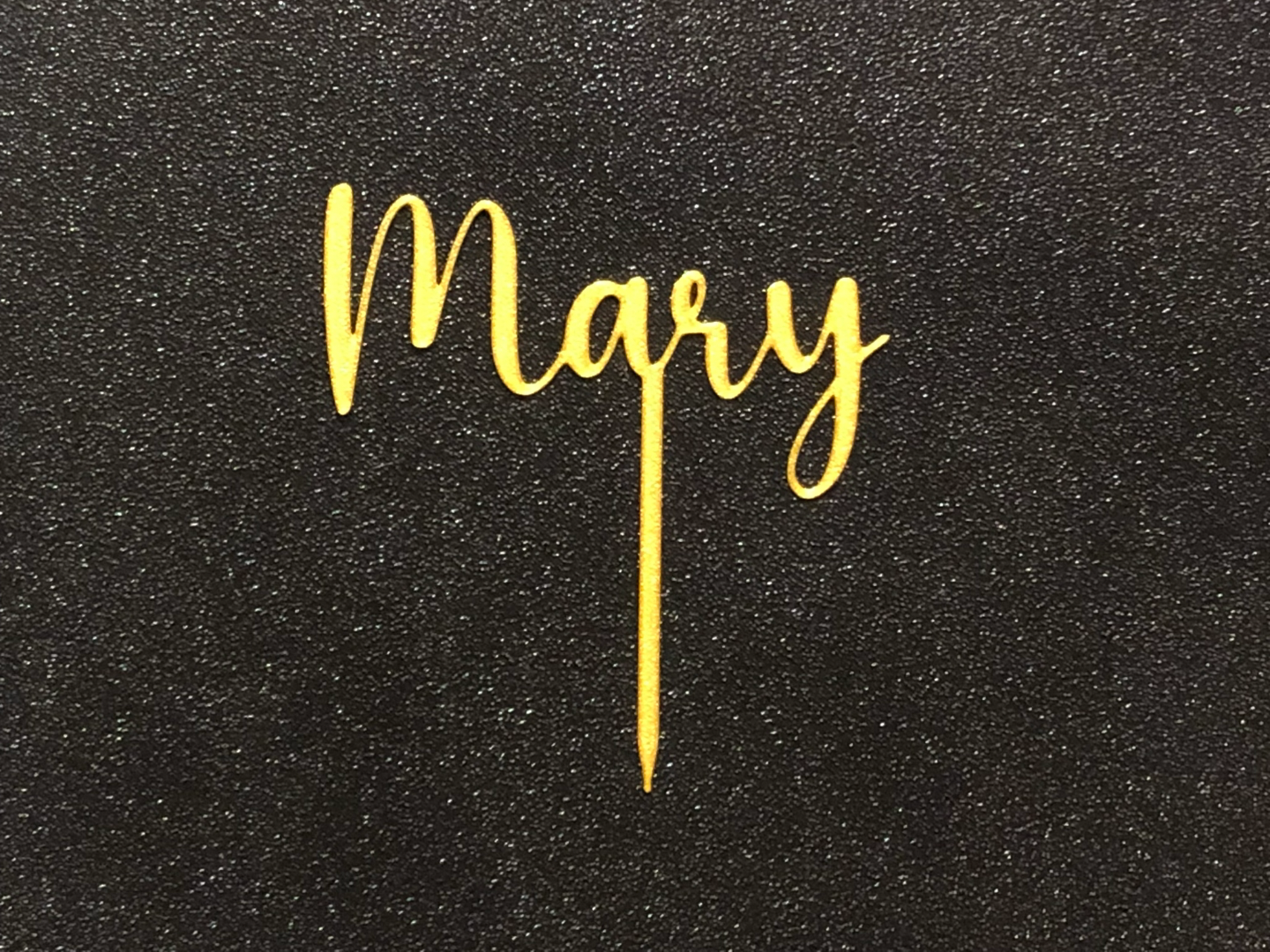 Mary cake topper