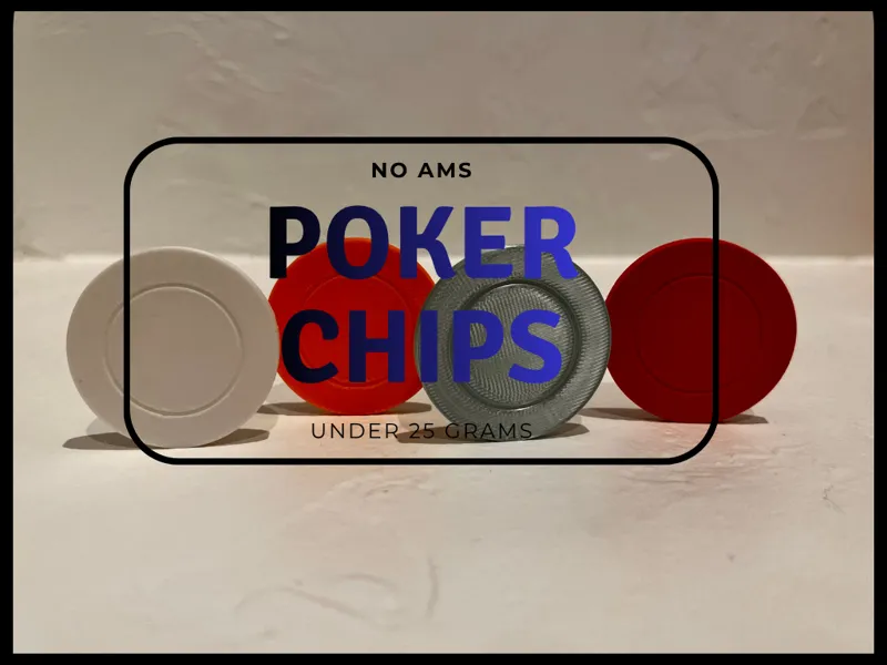 Poker Chips with Numbers [No AMS]