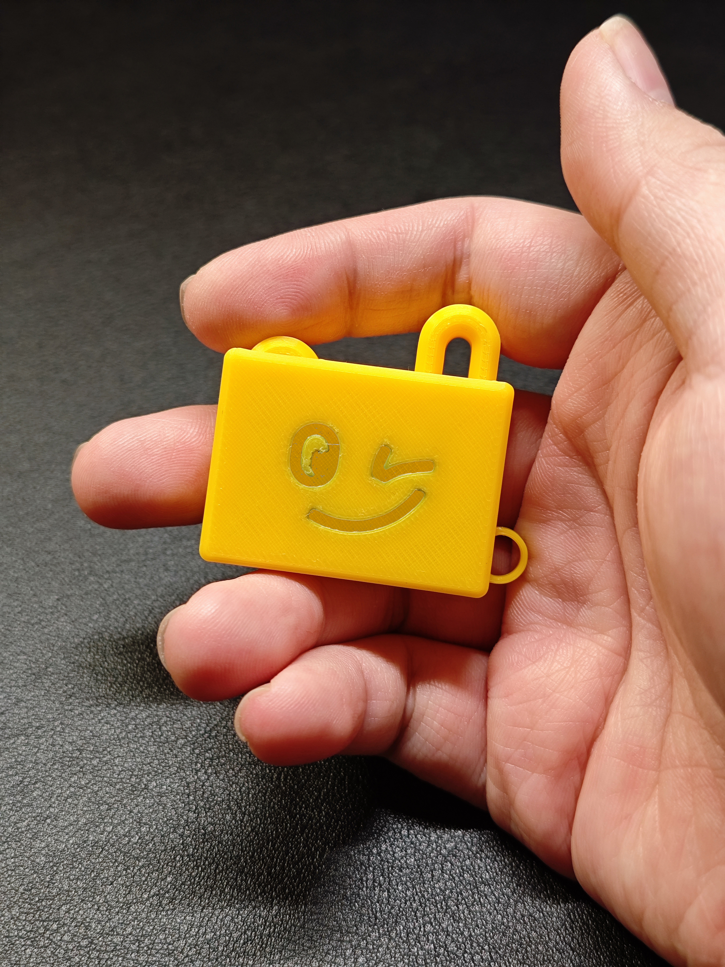 Miniatura 3 do modelo 3D 解压兔子钥匙扣EDC - Decompression rabbit keychain