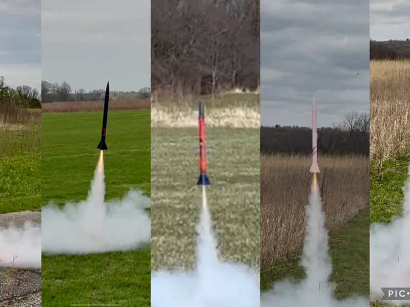 24mm Engine Model Rocket 