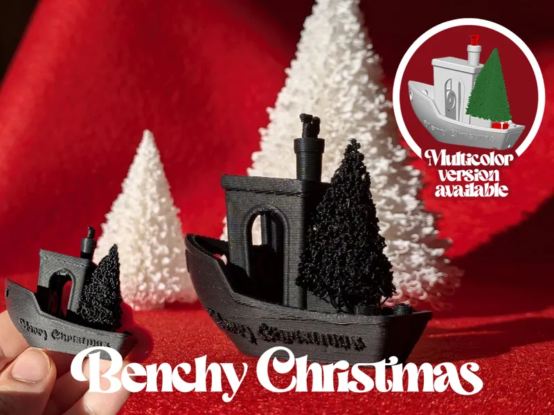 3d Benchy Christmas