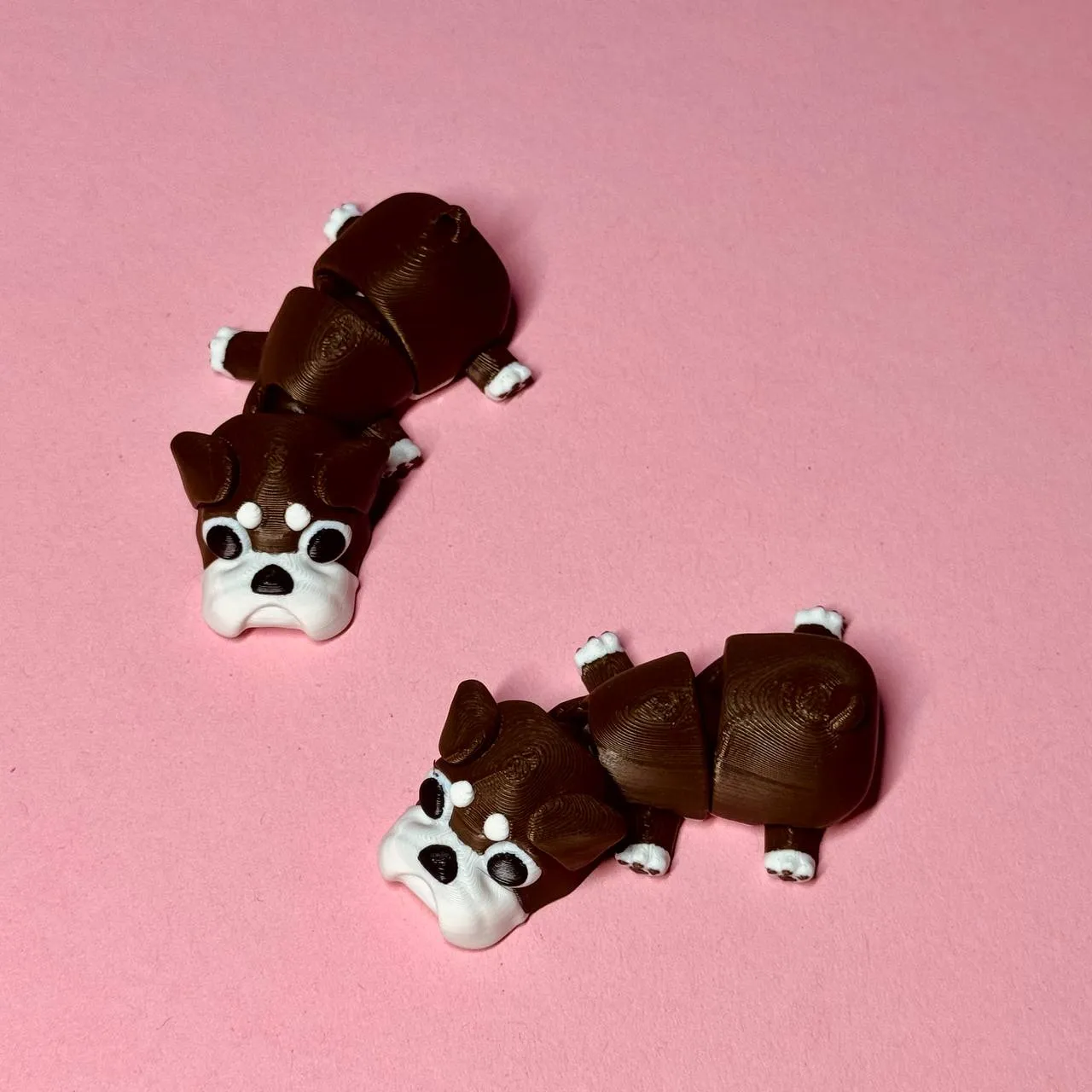 Articulated Boxer Dog - Flexi Toy view 2
