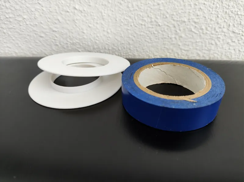 Side Protection for Electrical Insulating Tape