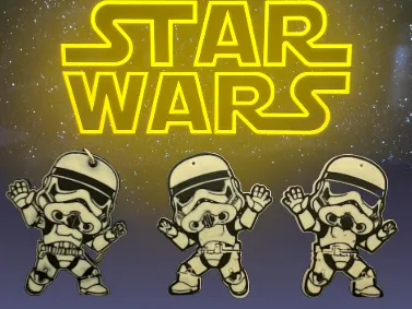 Star Wars Storm Trooper Chibi-Style | Key Chain