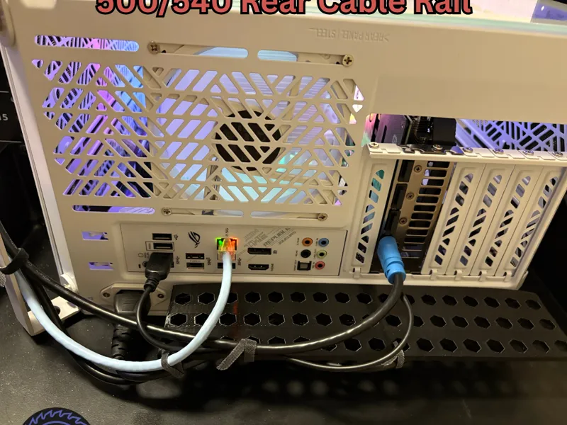 Cooler Master Qube 500/540 Rear Cable Rail