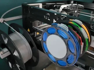 Mini spool holder side