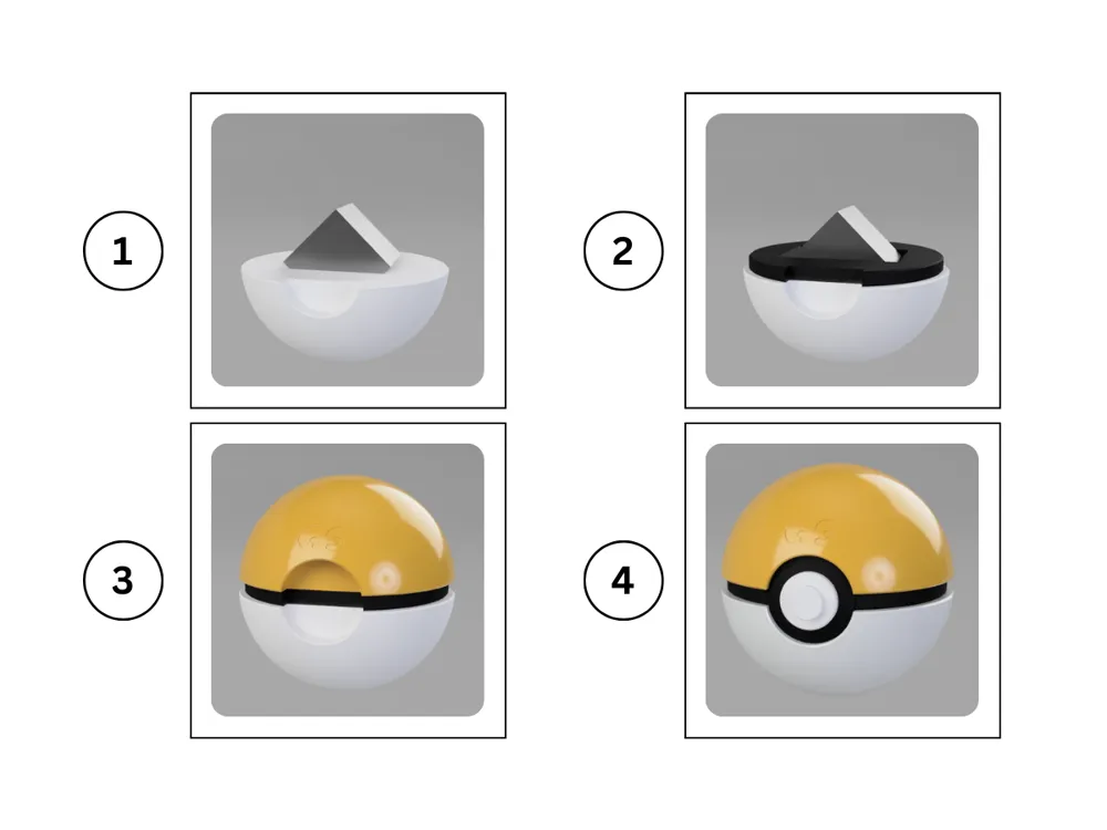 GS Ball Pokemon Pokeball Collection by N3D MakerWorld