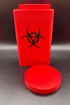 0.2mm layer, 2 walls, 15% infill (Closed lid - no hole)