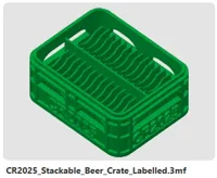 CR2025 Battery beer crate
