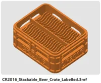 CR2016 Battery beer crate