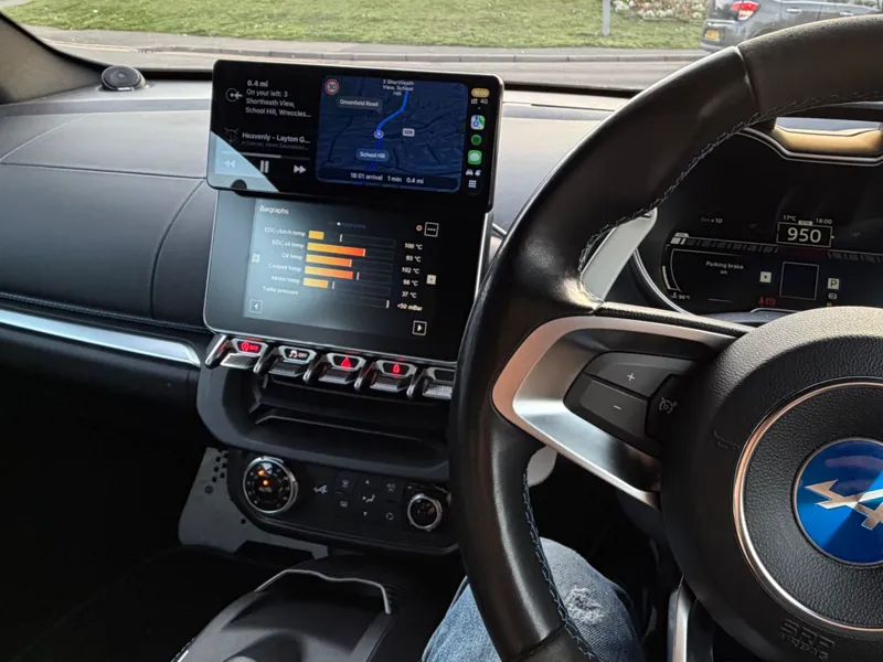 Alpine A110 mount for CarPlay/Android Auto device