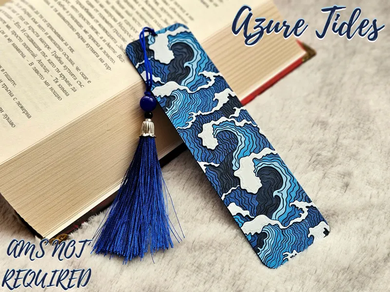 Azure Tides - Bookmark