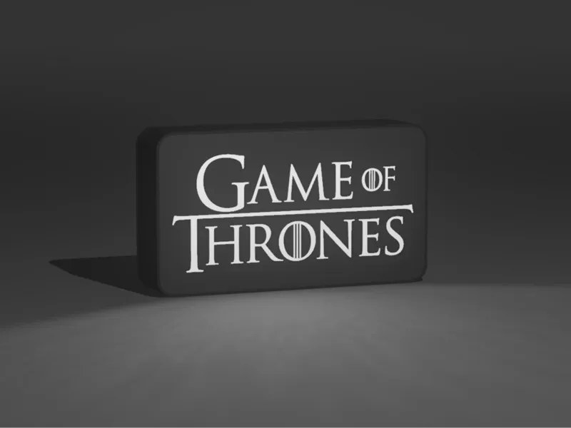 Game of Thrones Lichtbox