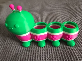 Mini Caterpillar Crayon Holder