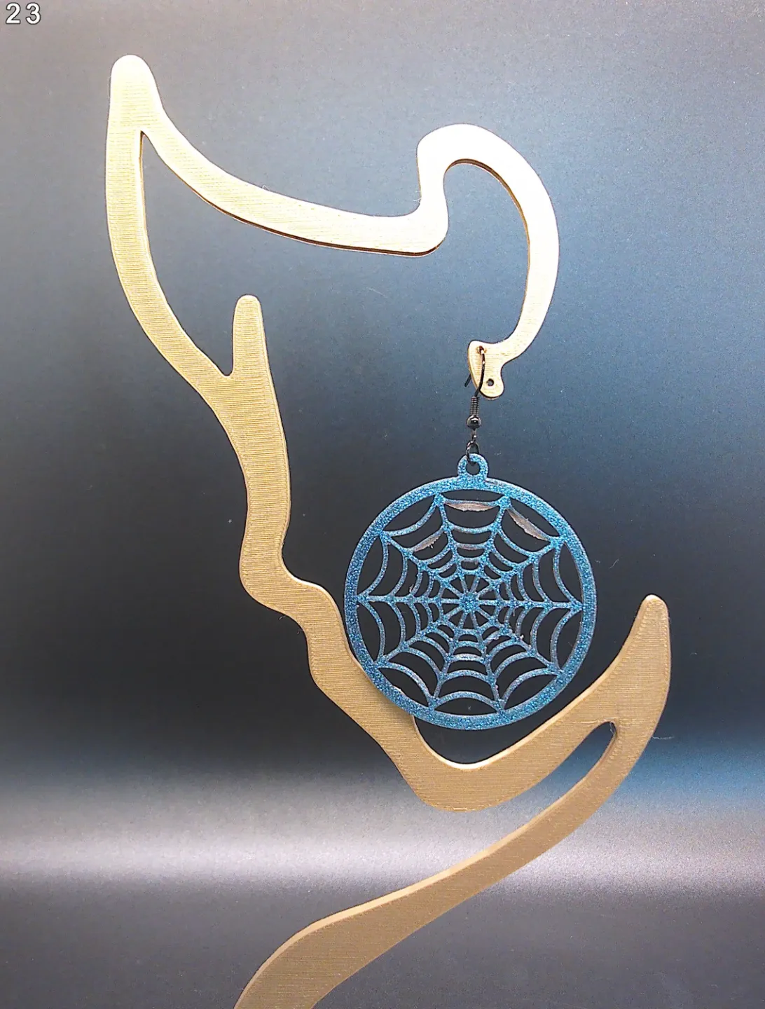 Web Earrings view 2
