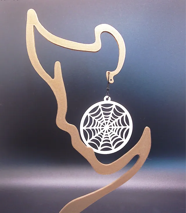 Web Earrings