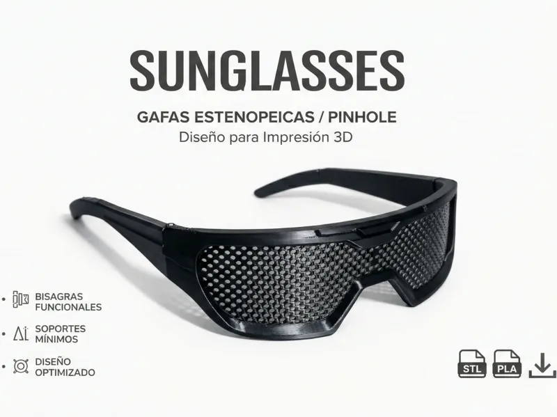 Gafas de sol Estenopeicas (Pinhole)