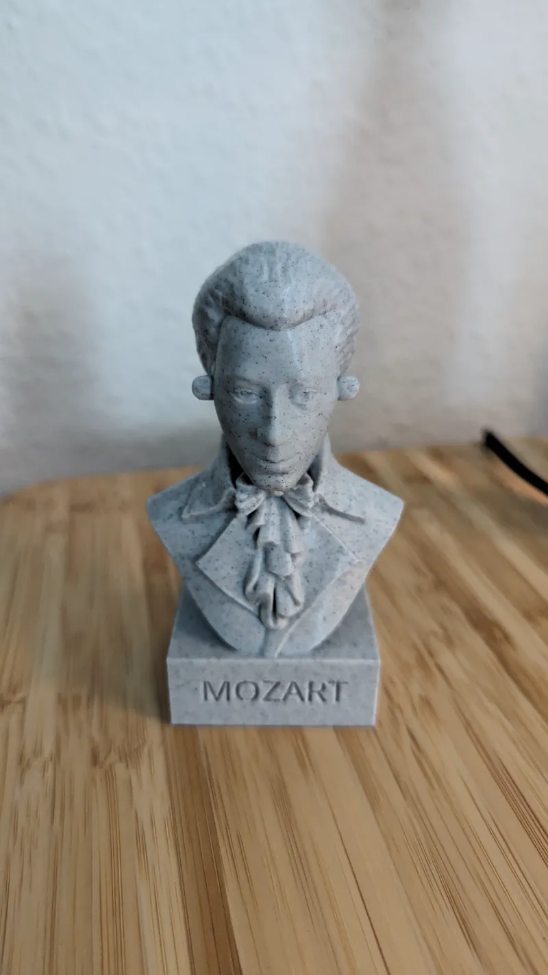 Wolfgang Amadeus Mozart Bust (Statue)