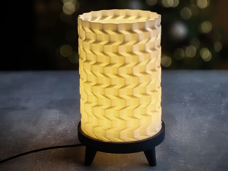 Minimalistische Stehlampe / Tischlampe LED Lampe 