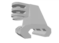0.2mm layer, 3 walls, 15% infill , Smaller mount