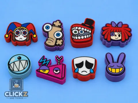 Objeto manipulable: TADC - The Amazing Digital Circus - Fidget Clicker — referencia de MakerWorld