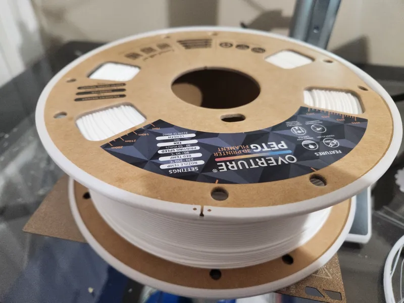 Overture cardboard spool protector
