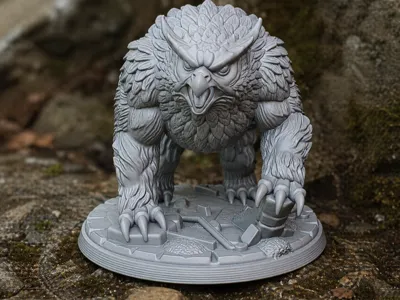 Owlbear Creature DND