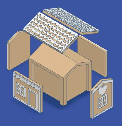 Revit Gingerbread House Rendering Tutorial WLM - Gingerbread House - Free 3D Print Model - MakerWorld