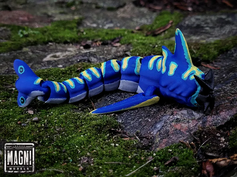 Articulated Nibbler Mango - Subnautica