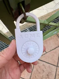 Cadenas à un chiffre pour sécuriser un portail — photo 2