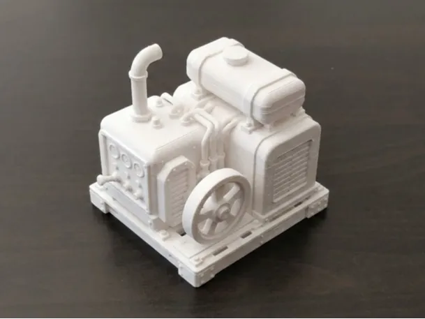 Old Industrial Generator