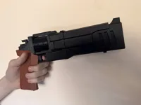 Revolver in one piece max A1/X1 size + base (1 and 2 color)