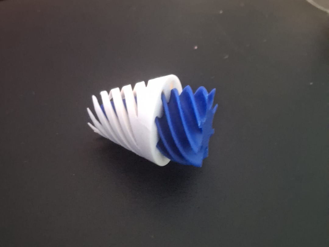 spiral cone passtrough