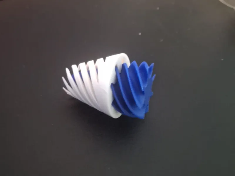 spiral cone passtrough